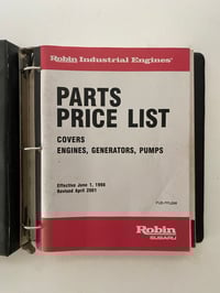 Image 1 of 1990s Robin Engines Price Lists - 4 Books