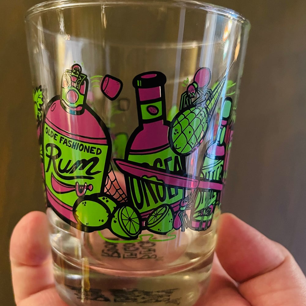 ITSY TIPSY SPIDERS 15oz Full Color Limited Mai Tai Cocktail Glass