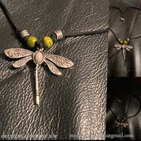 dragonfly necklace