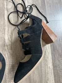 Image 2 of Seychelles suede ankle tie ups 