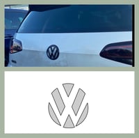 Image 1 of Vw Golf Mk7.5  Badge Inlay  Rear