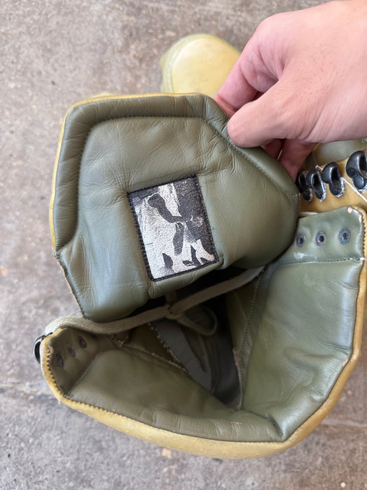 Image of Rick Owens Babel Tractor Boots