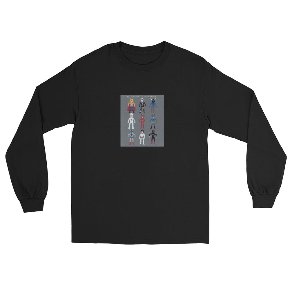 Image of ACTION HEROES FROM JAPAN LONG SLEEVE SHIRT