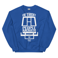Image 7 of People Mover Detroit Unisex Sweatshirt (Colors Available)
