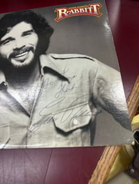 Image 2 of Signed Eddie Rabbitt vinyl (vinyl in bad shape! Sold as is) 