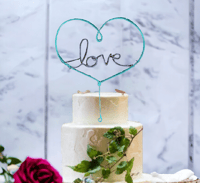 Image 4 of Love Cake Toppers