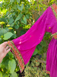 Image 11 of Mykonos Glitter wrap dress -hot pink 8-12