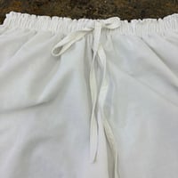 Image 4 of WHITE EMBROIDERED PIRATE PANTS