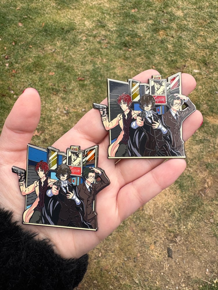 Image of Lupin Trio Enamel Pin