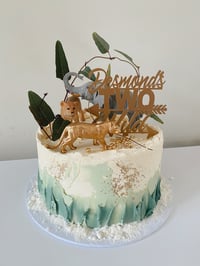 Image 5 of  TALL 9” ROUND CAKE (50 GENEROUS SERVES) Please read description carefully!