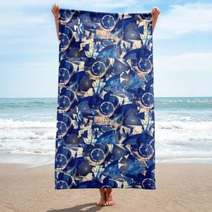 FLAVORHEAD Beach Towel 006