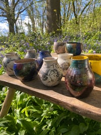Image 4 of Woodland Raku Workshop 1 Obvara/Glaze/Hair & Feather