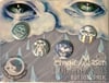 Weathered Souls Button pack 4 pin set