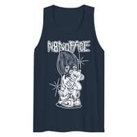 Image 2 of N8NOFACE "Sin Cara & His Bear" by El Pinche Hans Men’s premium tank top (2 colors)