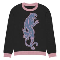 Image 15 of Good Panther Knitted crew neck sweater