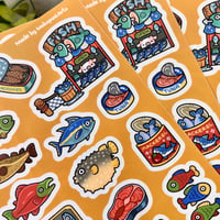 Image 5 of Fish Market Sticker Sheet