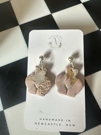 Image 2 of CURVE VASE STUDS | POLYMER CLAY EARRINGS
