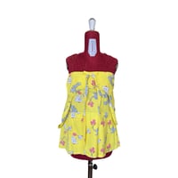 Image 1 of "Dumbo" Convertible Upcycled Mini Dress & Skirt – One of a Kind