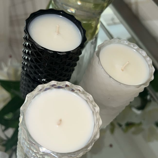 Small Luxury Geo Candle 