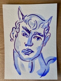 Image 1 of Watercolour ~ Blue Boys XX