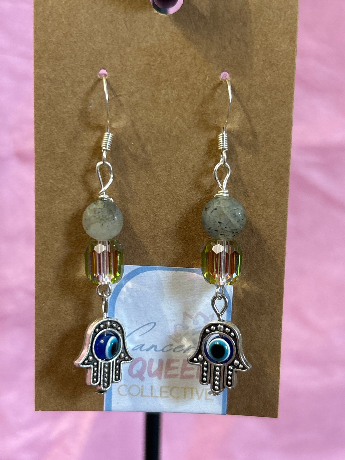 Image of Authentic Labradorite Earrings