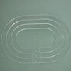Stadium shaped layout template 3pcs set