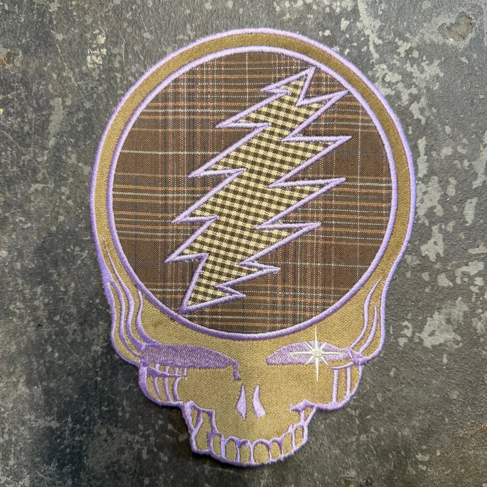 Image of Small Velvet Stealie Patch 3