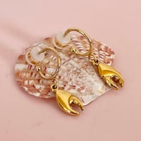 Image 2 of Crab Claw Half Hoops