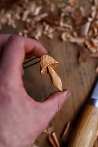 Image 3 of Mushroom- Pendant Necklace 