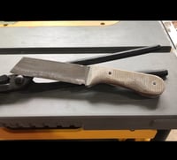 Viking Seax inspired knife
