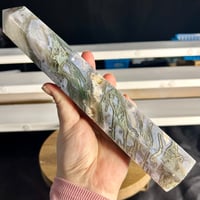 Image 5 of Moss Agate Statement Tower (62B)