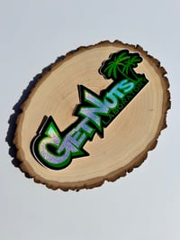 Image 1 of Get Nuts Lab Sparkly Sticker 