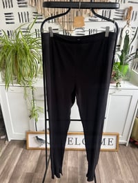 Image 1 of fashion Nova black ribbed bottom inside zipper 