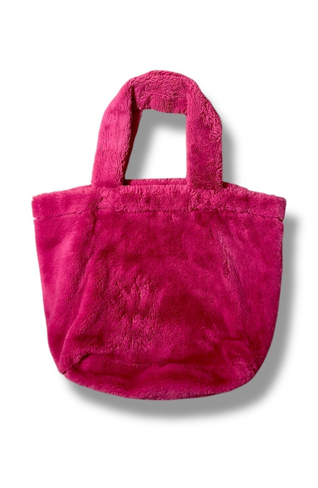 Image of Hot Pink Fluffy Giga Purse