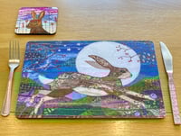 Image 3 of Moonlit Hare Table-mat