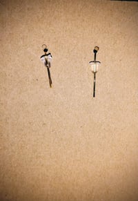 Image 2 of Triangle earrings