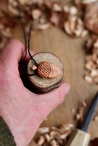 Image 7 of Acorn~ Pendant Necklace 