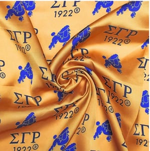 Image of Golden Poodle Prestige SGRHO Square Scarf