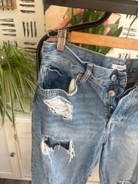 Image 2 of Forever 21 distressed denim jeans 