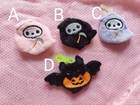 Image 1 of Mini Glow in the dark plush charm 