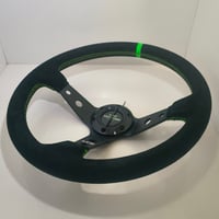 Image 2 of LTR Suede Kaido Series Steering Wheel 350mm / 270mm
