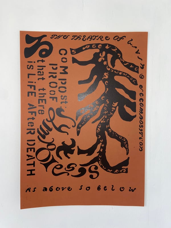 Image of Theatre of living decomposition~POSTER