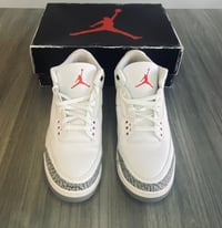 Image 1 of Jordan 3 Retro White Cement Reimagined size 12