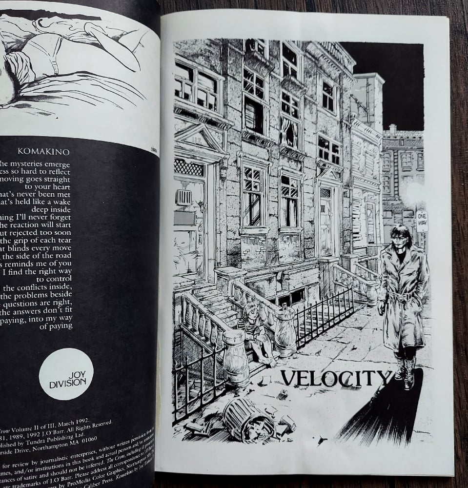 The Crow – Volume Two: Irony & Despair - SIGNED by James O’Barr