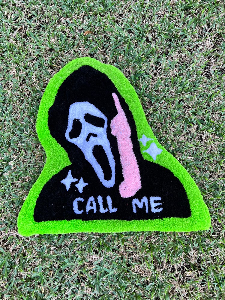 Image of Ghostface Call Me Rug