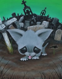 Pet Sematary Cat Art Print