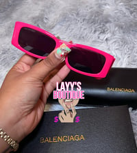 Image 1 of Hot Pink Balenciaga Shades