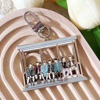 YNWA Bus Stop Keychain