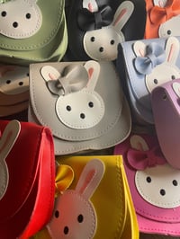 Image 2 of Red Little Girls Rabbit Purse