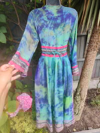 Image 9 of Mykonos Glitter wrap dress Maxi/ Kaftan Jade